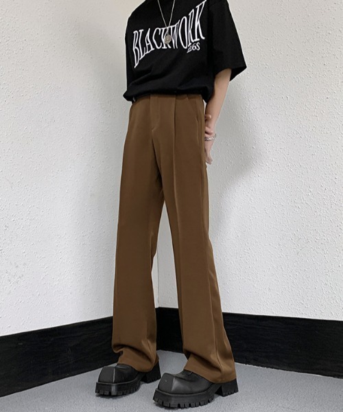 MGV（エムジーヴィー）の「センタープレスセミフレアスラックス（スラックス・メンズ・アイボリー/ブラック/ブラウン・X-LARGE/LARGE/MEDIUM）」の20枚目の写真