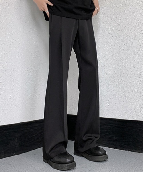 MGV（エムジーヴィー）の「センタープレスセミフレアスラックス（スラックス・メンズ・アイボリー/ブラック/ブラウン・X-LARGE/LARGE/MEDIUM）」の17枚目の写真