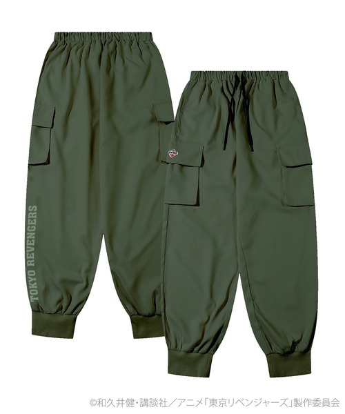 HOOK（フック）の「東京リベンジャーズ×HOOK ビッグポケットカーゴパンツ【東リベ】（カーゴパンツ・レディース・ブラック/カーキ/ライトベージュ・MEDIUM/LARGE/X-LARGE）」の9枚目の写真
