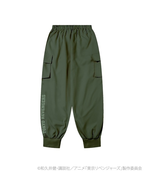 HOOK（フック）の「東京リベンジャーズ×HOOK ビッグポケットカーゴパンツ【東リベ】（カーゴパンツ・レディース・ブラック/カーキ/ライトベージュ・MEDIUM/LARGE/X-LARGE）」の10枚目の写真