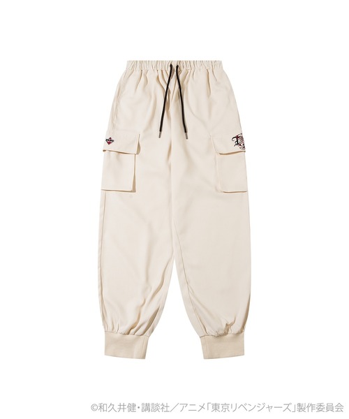 HOOK（フック）の「東京リベンジャーズ×HOOK ビッグポケットカーゴパンツ【東リベ】（カーゴパンツ・レディース・ブラック/カーキ/ライトベージュ・MEDIUM/LARGE/X-LARGE）」の8枚目の写真