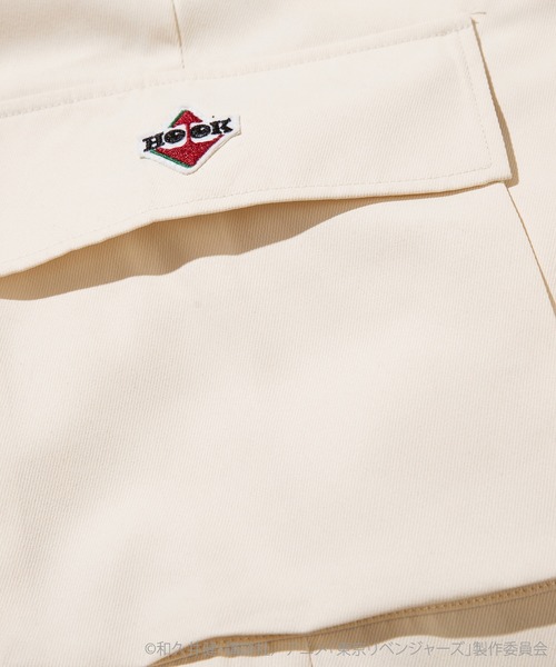 HOOK（フック）の「東京リベンジャーズ×HOOK ビッグポケットカーゴパンツ【東リベ】（カーゴパンツ・レディース・ブラック/カーキ/ライトベージュ・MEDIUM/LARGE/X-LARGE）」の18枚目の写真