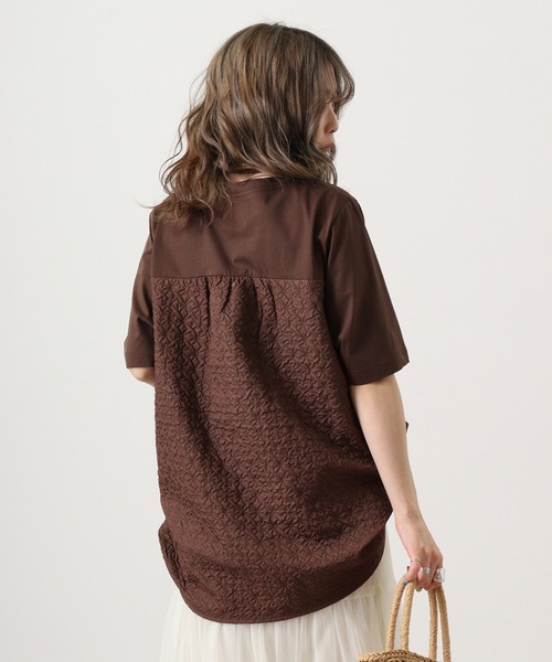 セール】Eglantine バックジャガードカットソー（Tシャツ