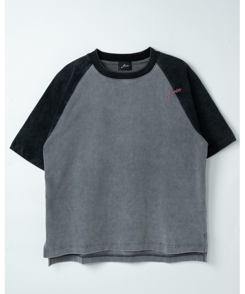 Forte(フォルテ)(フォルテ)の「West Side Modern Embroidery Raglan T-shirt/ウエストサイドモダンエンブロイダリーラグランTシャツ(Tシャツ/カットソー・メンズ・ブラック/ブラウン・LARGE/MEDIUM)」の15枚目の写真
