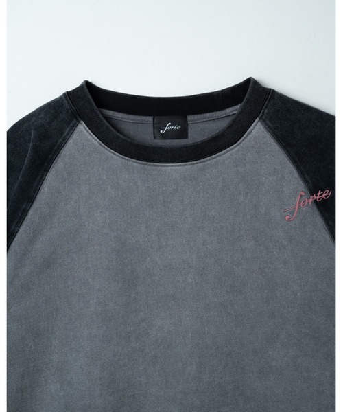 Forte(フォルテ)(フォルテ)の「West Side Modern Embroidery Raglan T-shirt/ウエストサイドモダンエンブロイダリーラグランTシャツ(Tシャツ/カットソー・メンズ・ブラック/ブラウン・LARGE/MEDIUM)」の16枚目の写真