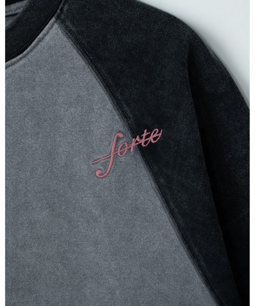 Forte(フォルテ)(フォルテ)の「West Side Modern Embroidery Raglan T-shirt/ウエストサイドモダンエンブロイダリーラグランTシャツ(Tシャツ/カットソー・メンズ・ブラック/ブラウン・LARGE/MEDIUM)」の17枚目の写真