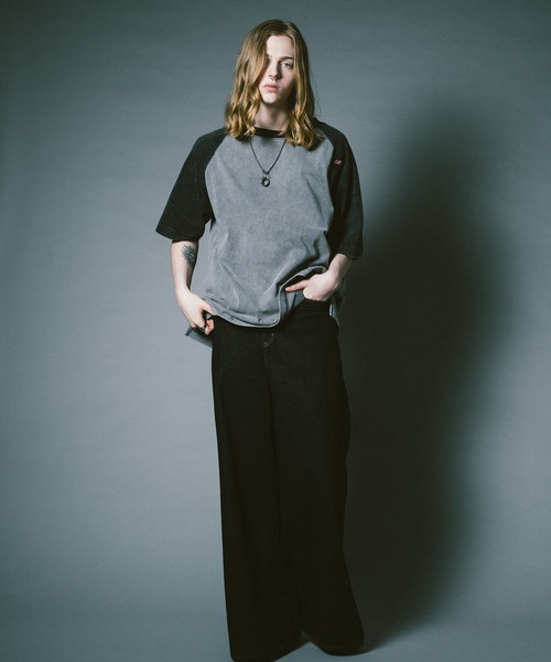 Forte(フォルテ)(フォルテ)の「West Side Modern Embroidery Raglan T-shirt/ウエストサイドモダンエンブロイダリーラグランTシャツ(Tシャツ/カットソー・メンズ・ブラック/ブラウン・LARGE/MEDIUM)」の13枚目の写真