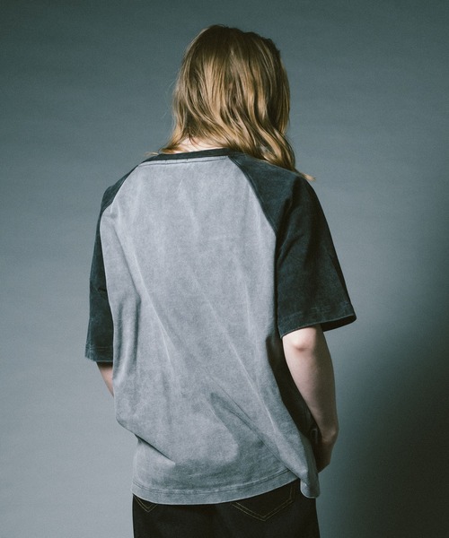 Forte(フォルテ)(フォルテ)の「West Side Modern Embroidery Raglan T-shirt/ウエストサイドモダンエンブロイダリーラグランTシャツ(Tシャツ/カットソー・メンズ・ブラック/ブラウン・LARGE/MEDIUM)」の8枚目の写真