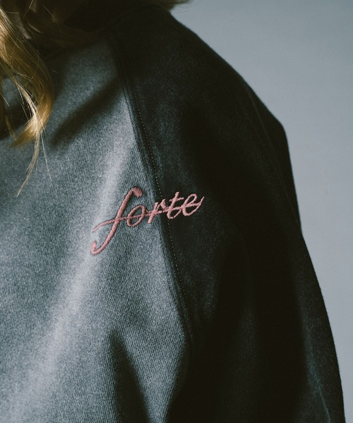 Forte(フォルテ)(フォルテ)の「West Side Modern Embroidery Raglan T-shirt/ウエストサイドモダンエンブロイダリーラグランTシャツ(Tシャツ/カットソー・メンズ・ブラック/ブラウン・LARGE/MEDIUM)」の9枚目の写真