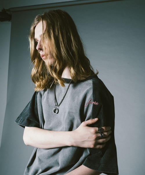Forte(フォルテ)(フォルテ)の「West Side Modern Embroidery Raglan T-shirt/ウエストサイドモダンエンブロイダリーラグランTシャツ(Tシャツ/カットソー・メンズ・ブラック/ブラウン・LARGE/MEDIUM)」の11枚目の写真