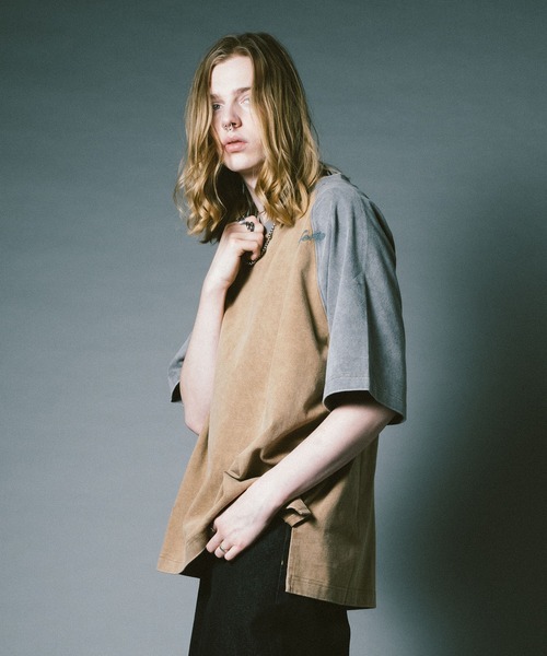 Forte(フォルテ)(フォルテ)の「West Side Modern Embroidery Raglan T-shirt/ウエストサイドモダンエンブロイダリーラグランTシャツ(Tシャツ/カットソー・メンズ・ブラック/ブラウン・LARGE/MEDIUM)」の20枚目の写真