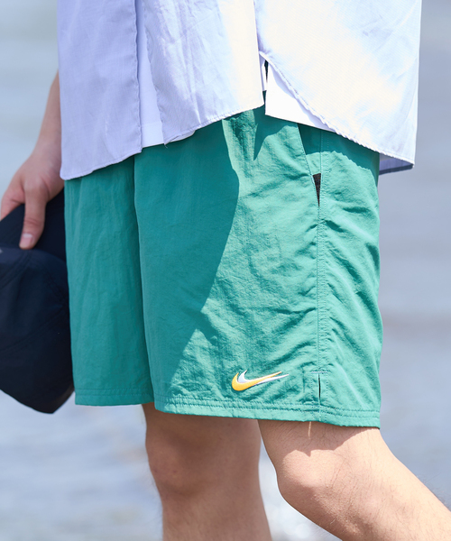 EDIFICE NIKE SWIM  別注  ボードショーツ グリーン 通常販売スタート！》NIKE SWIM別注ボードショーツ｜EDIFICE