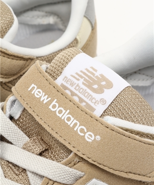 NEW BALANCE(ニューバランス)の「ベビー キッズ ニューバランス new balance KV996 CLY/COY/CRY(スニーカー・キッズ・ベージュ/レッド/ピンク・17cm/21cm/20cm/18cm/19cm)」の4枚目の写真