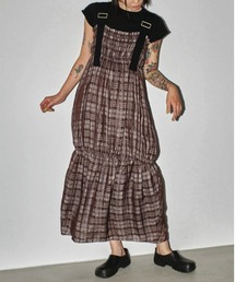 TODAYFUL（トゥデイフル）の「ストラップジャガードドレス（ワンピース  