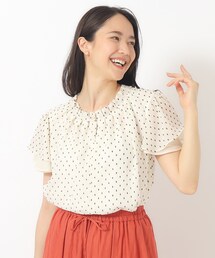 DRESKIP | 【前後2WAY/無理せずキレイ】ほんのり甘め ダブルフレアスリーブブラウス(シャツ/ブラウス)