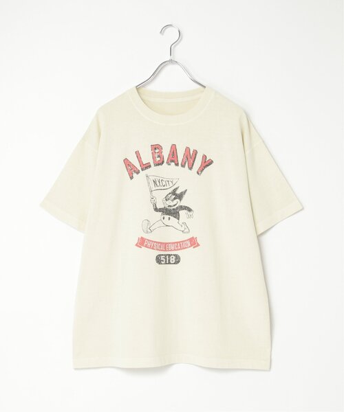VENCEEXCHANGE(ヴァンスエクスチェンジ)の「キャラプリントTシャツ(Tシャツ/カットソー・レディース・オフホワイト/チャコールグレー/ナチュラル・FREE)」の16枚目の写真
