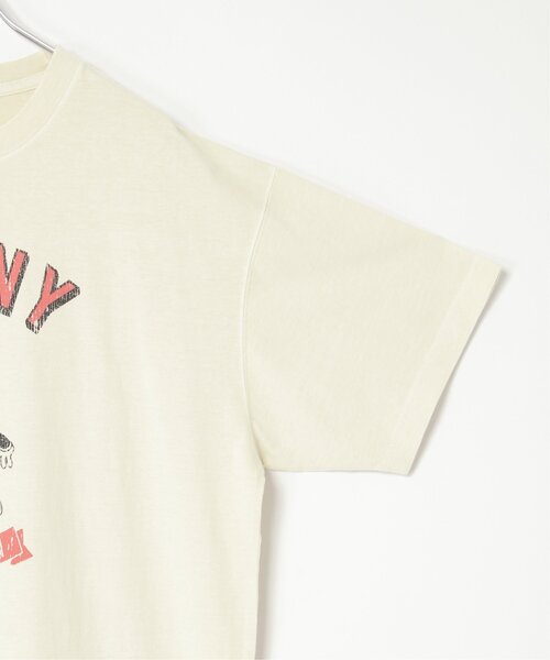 VENCEEXCHANGE(ヴァンスエクスチェンジ)の「キャラプリントTシャツ(Tシャツ/カットソー・レディース・オフホワイト/チャコールグレー/ナチュラル・FREE)」の18枚目の写真
