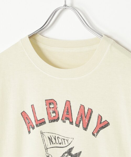 VENCEEXCHANGE(ヴァンスエクスチェンジ)の「キャラプリントTシャツ(Tシャツ/カットソー・レディース・オフホワイト/チャコールグレー/ナチュラル・FREE)」の20枚目の写真