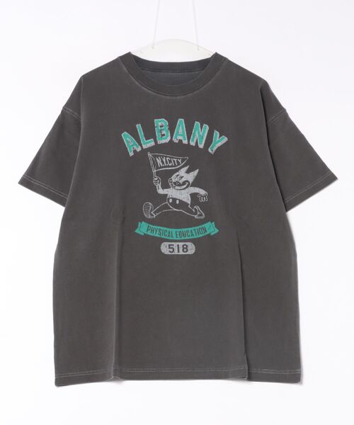 VENCEEXCHANGE(ヴァンスエクスチェンジ)の「キャラプリントTシャツ(Tシャツ/カットソー・レディース・オフホワイト/チャコールグレー/ナチュラル・FREE)」の15枚目の写真