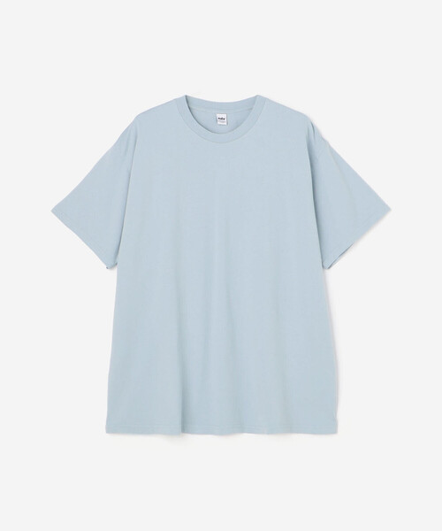 ndx（エヌディーエックス）の「ndx |〈別注〉コットン 後染めクルーネックTシャツ  MEN（Tシャツ/カットソー・メンズ・グレー/オフホワイト/サックスブルー/ブラウン/ベージュ・M/XL/L）」の5枚目の写真