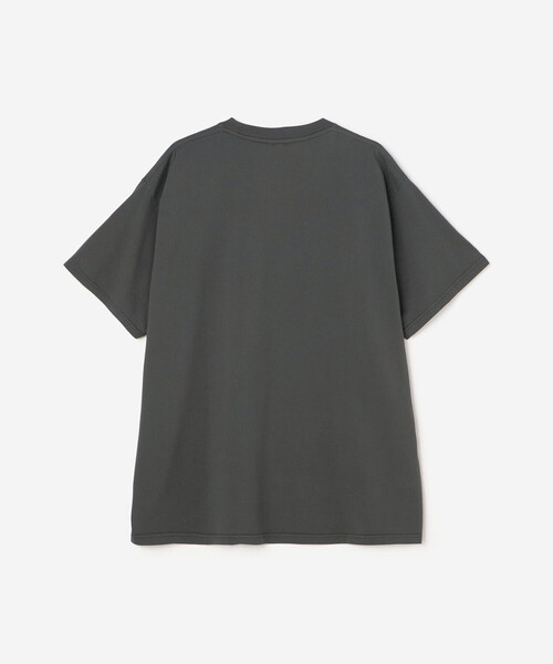 ndx（エヌディーエックス）の「ndx |〈別注〉コットン 後染めクルーネックTシャツ  MEN（Tシャツ/カットソー・メンズ・グレー/オフホワイト/サックスブルー/ブラウン/ベージュ・M/XL/L）」の7枚目の写真