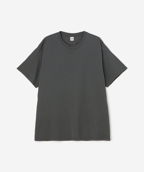 ndx（エヌディーエックス）の「ndx |〈別注〉コットン 後染めクルーネックTシャツ  MEN（Tシャツ/カットソー・メンズ・グレー/オフホワイト/サックスブルー/ブラウン/ベージュ・M/XL/L）」の6枚目の写真