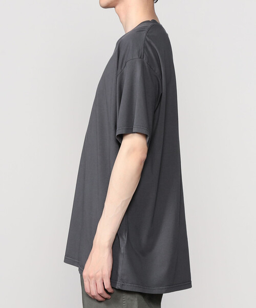 ndx（エヌディーエックス）の「ndx |〈別注〉コットン 後染めクルーネックTシャツ  MEN（Tシャツ/カットソー・メンズ・グレー/オフホワイト/サックスブルー/ブラウン/ベージュ・M/XL/L）」の11枚目の写真