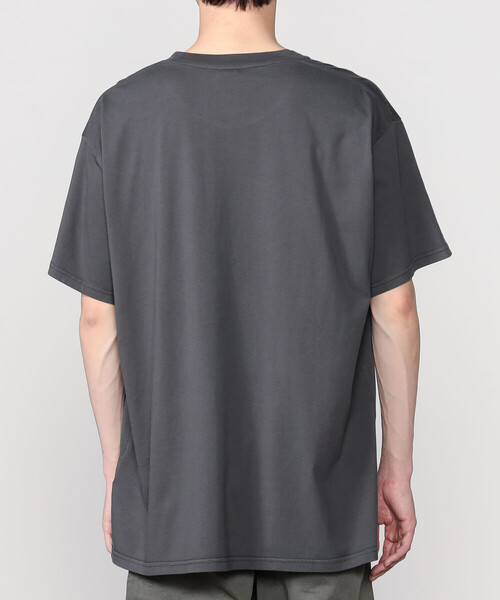 ndx（エヌディーエックス）の「ndx |〈別注〉コットン 後染めクルーネックTシャツ  MEN（Tシャツ/カットソー・メンズ・グレー/オフホワイト/サックスブルー/ブラウン/ベージュ・M/XL/L）」の10枚目の写真
