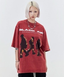 Over Size Washed Distressed T-Shirt