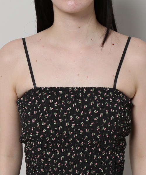 3.3 Field Trip （3.3フィールドトリップ）の「3.3 Field Trip／ハナガラキャミ（キャミソール・レディース・クリーム/ブラック・FREE）」の21枚目の写真