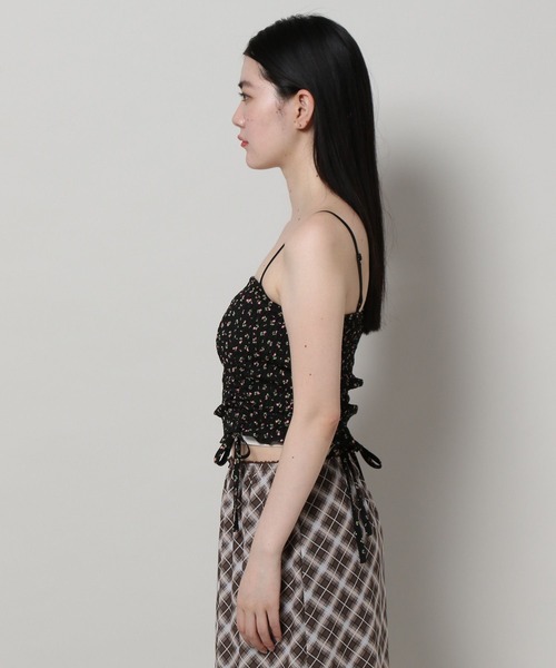 3.3 Field Trip （3.3フィールドトリップ）の「3.3 Field Trip／ハナガラキャミ（キャミソール・レディース・クリーム/ブラック・FREE）」の15枚目の写真