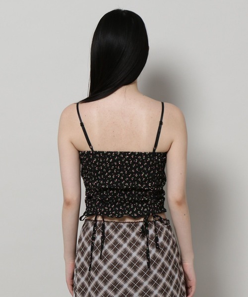 3.3 Field Trip （3.3フィールドトリップ）の「3.3 Field Trip／ハナガラキャミ（キャミソール・レディース・クリーム/ブラック・FREE）」の16枚目の写真