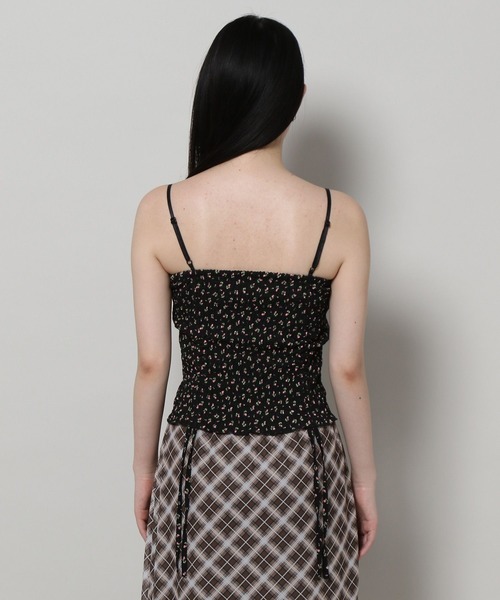 3.3 Field Trip （3.3フィールドトリップ）の「3.3 Field Trip／ハナガラキャミ（キャミソール・レディース・クリーム/ブラック・FREE）」の19枚目の写真