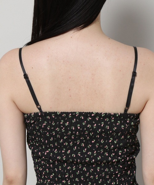 3.3 Field Trip （3.3フィールドトリップ）の「3.3 Field Trip／ハナガラキャミ（キャミソール・レディース・クリーム/ブラック・FREE）」の20枚目の写真