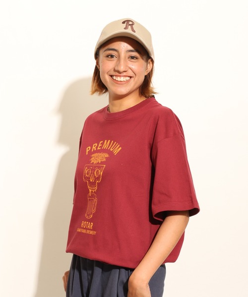 ROTAR(ローター)の「PREMIUM Tee(Tシャツ/カットソー・メンズ・ライトオリーブ/スミクロ/バーガンディー/オフホワイト・MEDIUM/X-LARGE/LARGE/SMALL)」の4枚目の写真