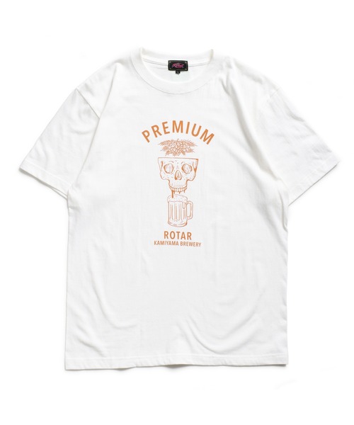 ROTAR(ローター)の「PREMIUM Tee(Tシャツ/カットソー・メンズ・ライトオリーブ/スミクロ/バーガンディー/オフホワイト・MEDIUM/X-LARGE/LARGE/SMALL)」の1枚目の写真