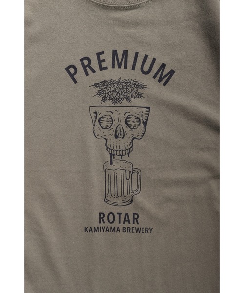 ROTAR(ローター)の「PREMIUM Tee(Tシャツ/カットソー・メンズ・ライトオリーブ/スミクロ/バーガンディー/オフホワイト・MEDIUM/X-LARGE/LARGE/SMALL)」の6枚目の写真