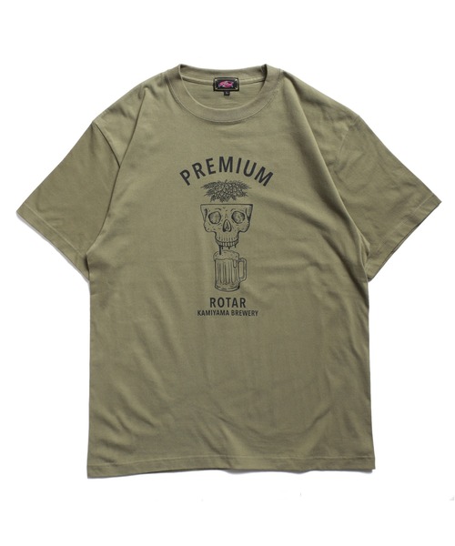 ROTAR(ローター)の「PREMIUM Tee(Tシャツ/カットソー・メンズ・ライトオリーブ/スミクロ/バーガンディー/オフホワイト・MEDIUM/X-LARGE/LARGE/SMALL)」の14枚目の写真