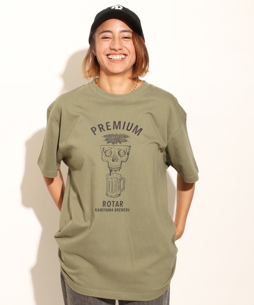 ROTAR(ローター)の「PREMIUM Tee(Tシャツ/カットソー・メンズ・ライトオリーブ/スミクロ/バーガンディー/オフホワイト・MEDIUM/X-LARGE/LARGE/SMALL)」の12枚目の写真