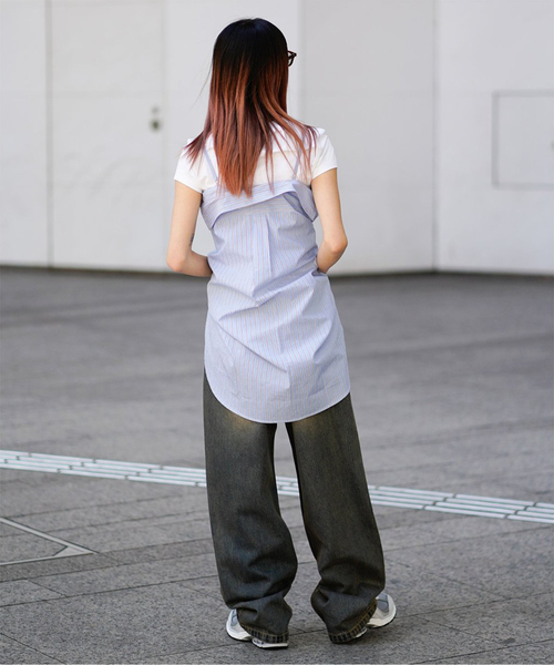 JOINT WORKS(ジョイントワークス)の「《追加》バギージーンズ(デニムパンツ・レディース・ブルー系その他・MEDIUM/LARGE)」の22枚目の写真