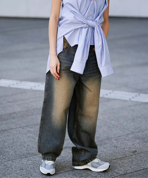 JOINT WORKS(ジョイントワークス)の「《追加》バギージーンズ(デニムパンツ・レディース・ブルー系その他・MEDIUM/LARGE)」の21枚目の写真