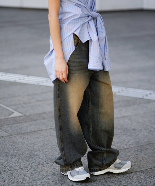 JOINT WORKS(ジョイントワークス)の「《追加》バギージーンズ(デニムパンツ・レディース・ブルー系その他・MEDIUM/LARGE)」の19枚目の写真