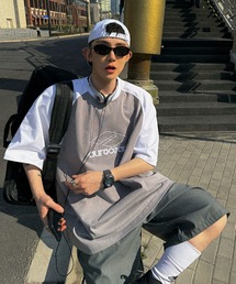 sevens | 【sevens】ラグランロゴビッグTシャツ(Tシャツ/カットソー)