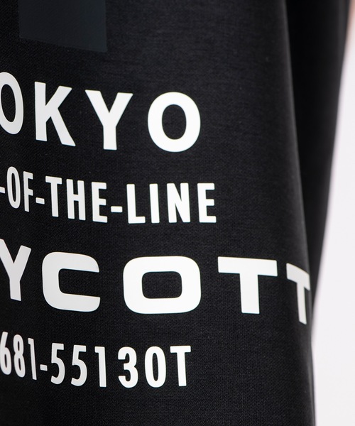 BOYCOTT（ボイコット）の「【BOYCOTT/ボイコット】オーバーサイズボックスシルエットマルチプリント5分袖Tシャツカットソー（Tシャツ/カットソー・メンズ・ホワイト/ベージュ/ブラック・LARGE/X-LARGE/MEDIUM）」の10枚目の写真