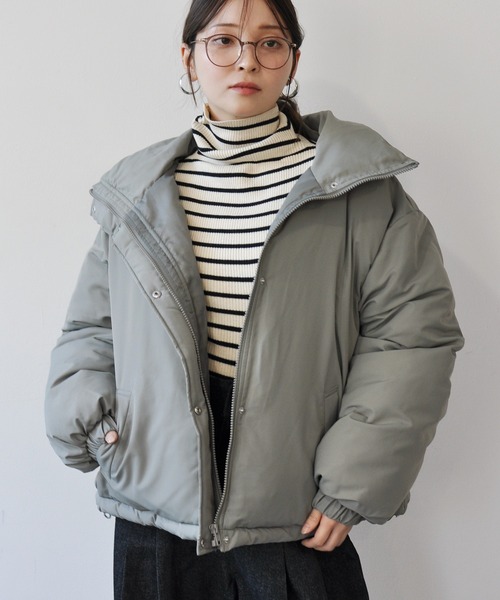 ぷりんさん♡M'S GRACY 異素材ミックスダウンジャケット M'S GRACY - エムズグレイシー 異素材ミックスダウンジャケットの通販