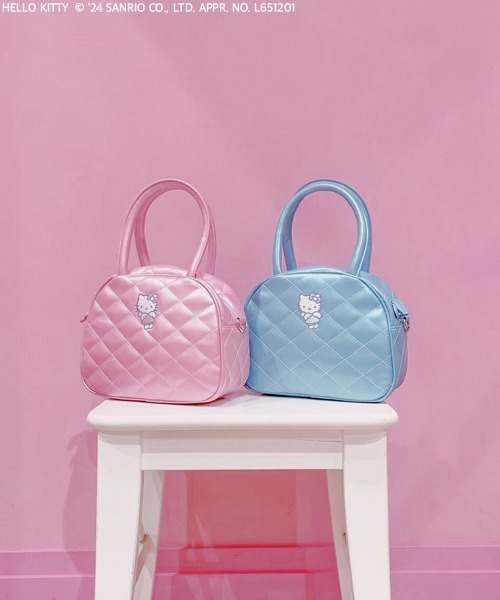 Candy Stripper（キャンディストリッパー）の「【HELLO KITTY×Candy Stripper】ANGEL HELLO KITTY QUILTING SHOULDER バッグ（ショルダーバッグ・レディース・ピンク系その他/ブルー系その他・FREE）」の12枚目の写真