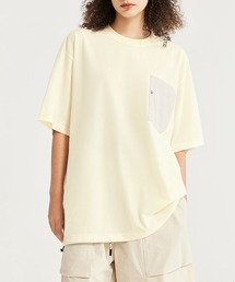 aimoha outdoor ユニセックス オーバーサイズポケット 半袖 Tシャツ (SS)
