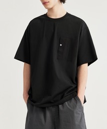 aimoha outdoor ユニセックス　オーバーサイズポケット　半袖　Tシャツ (SS)