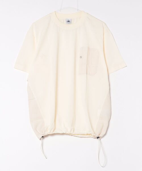 aimoha(アイモハ)の「aimoha outdoor ユニセックス オーバーサイズポケット 半袖 Tシャツ (SS)(Tシャツ/カットソー・レディース・ブラック/グレー/ホワイト・MEDIUM/LARGE/X-LARGE)」の5枚目の写真