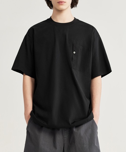 aimoha(アイモハ)の「aimoha outdoor ユニセックス オーバーサイズポケット 半袖 Tシャツ (SS)(Tシャツ/カットソー・レディース・ブラック/グレー/ホワイト・MEDIUM/LARGE/X-LARGE)」の8枚目の写真